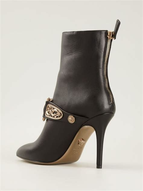 versace medusa smile|Versace Medusa boots.